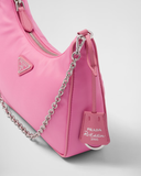  Túi Nữ Prada Re-Edition 2005 Re-Nylon Bag 'Pink' 