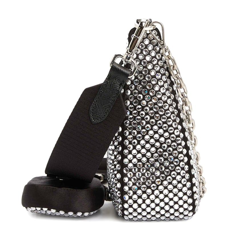  Túi Nữ Prada Reedition 2005 Crystal 'Silver' 
