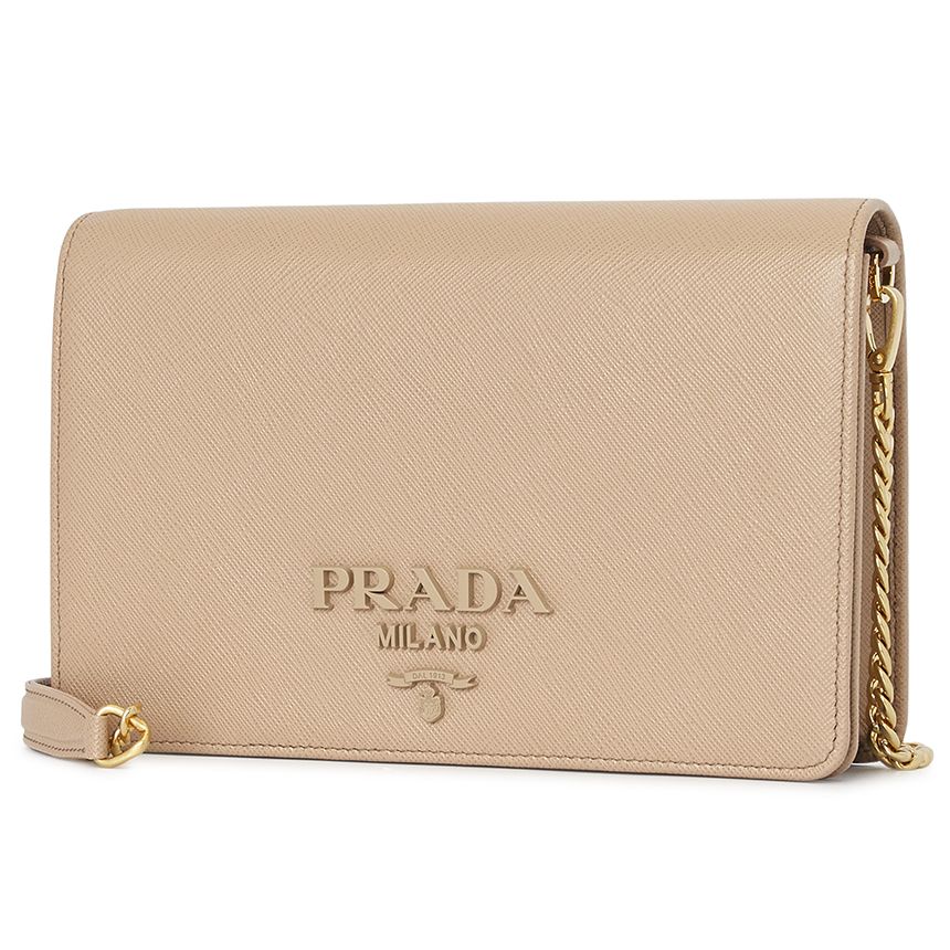  Túi Nữ Prada Saffiano Lux Mini 'Beige' 