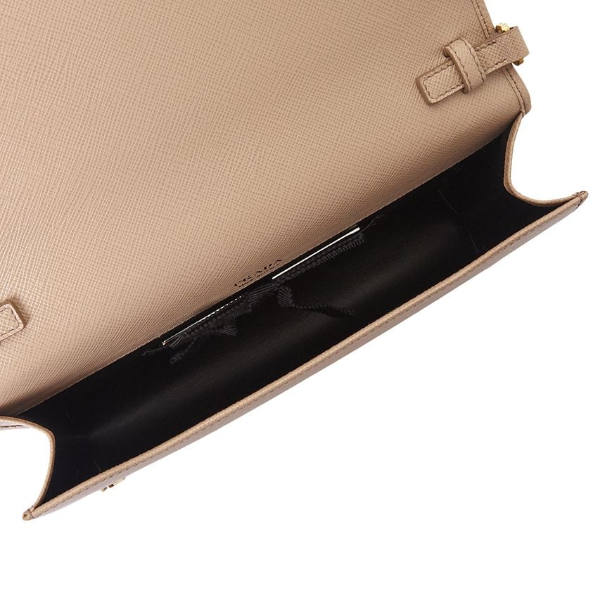  Túi Nữ Prada Saffiano Lux Mini 'Beige' 