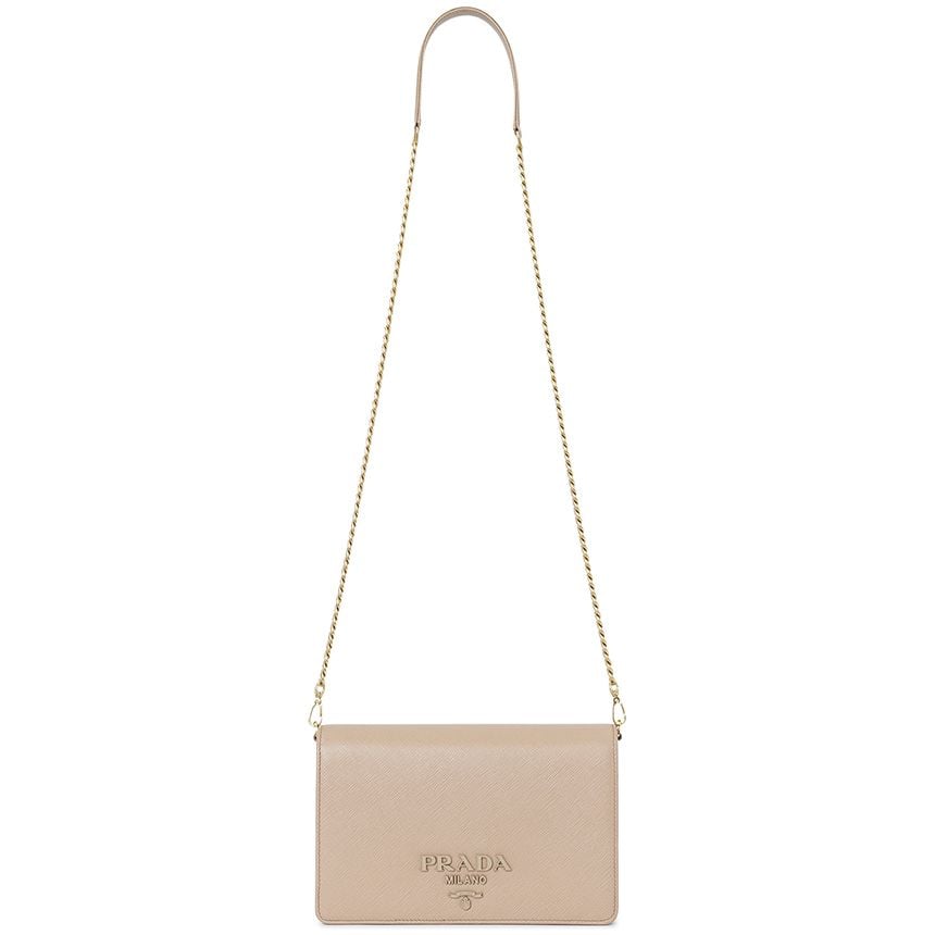 Túi Nữ Prada Saffiano Lux Mini 'Beige' 