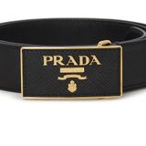  Thắt Lưng Nữ Prada Saffiano 'Black' 