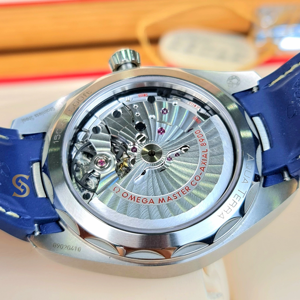  Đồng Hồ Omega Seamaster Aqua Terra Automatic Blue Dial 