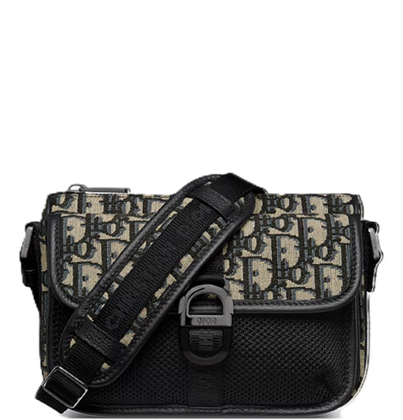  Túi Nam Dior Mini Dior 8 Bag Strap 'Beig Black' 