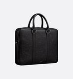  Túi Nam Dior Zipped Briefcase 'Black' 