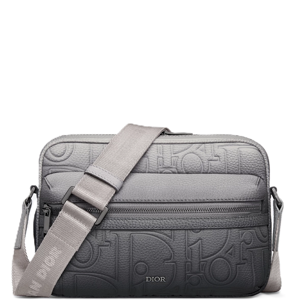  Túi Nam Dior Rider 2.0 Zipped Messenger Bag 'Grey' 