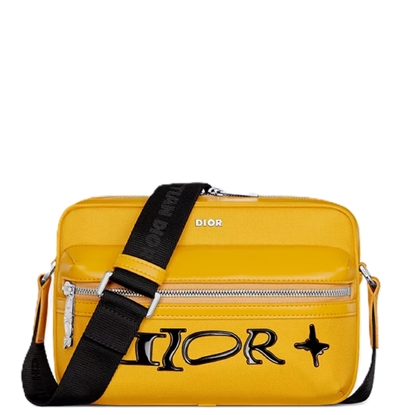  Túi Nam Dior And Lewis Hamilton Rider 2.0 Zipped 'Yellow' 