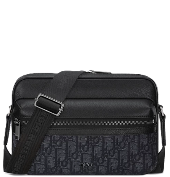  Túi Nam Dior Rider 2.0 Zipped Messenger Bag 'Black' 