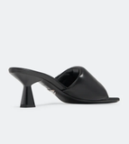  Dép Nữ Prada Sort Padded Nappa 'Black' 