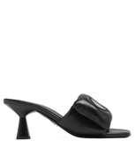  Dép Nữ Prada Sort Padded Nappa 'Black' 