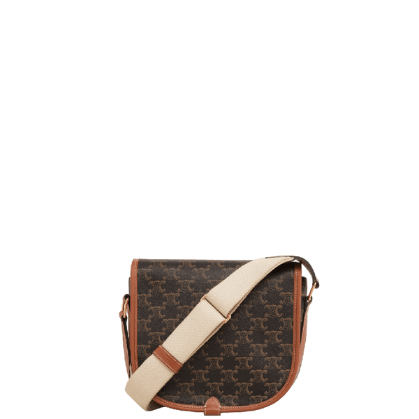  Túi Nữ Celine Large Strap Folco Canvas 'Brown' 196932BZJ-04LU 