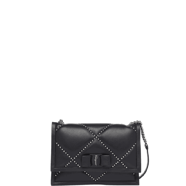  Túi Nữ Salvatore Ferragamo Viva Bow Bag 'Black' 