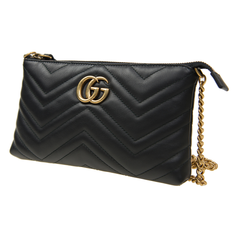  Túi Gucci GG Marmont Matlassé Cross Body Bag 