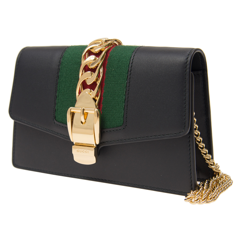  Túi Gucci Sylvie Leather Mini Chain Bag 