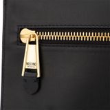  Túi Nữ Moschino Leather Envelope Clutch 'Black' 