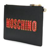  Túi Nữ Moschino Teddy Bear Clutch 'Black' 