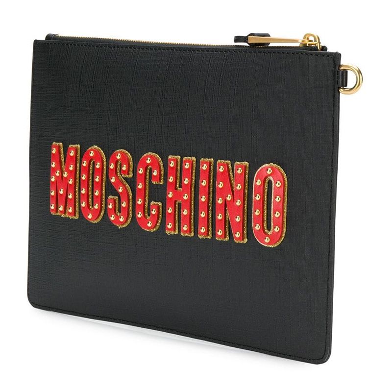  Túi Nữ Moschino Teddy Bear Clutch 'Black' 