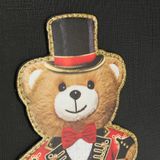  Túi Nữ Moschino Teddy Bear Clutch 'Black' 