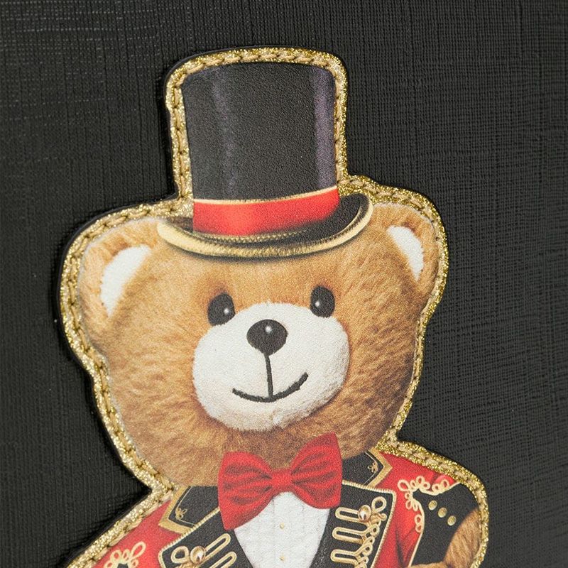  Túi Nữ Moschino Teddy Bear Clutch 'Black' 