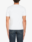  Áo Nam Moschino Cotton Double Question Mark 'White' 