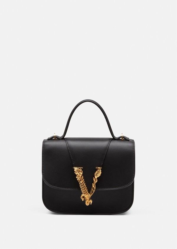  Túi Nữ Versace Virtus Small 'Black' 
