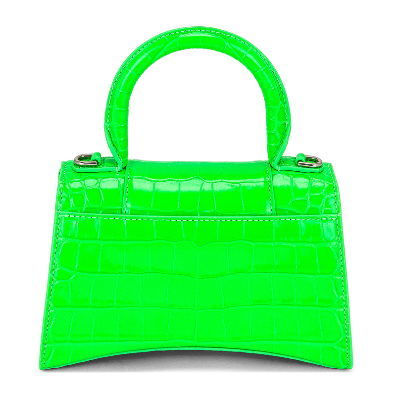  Túi Nữ Balenciaga XS Hourglass 'Fluo Green' 