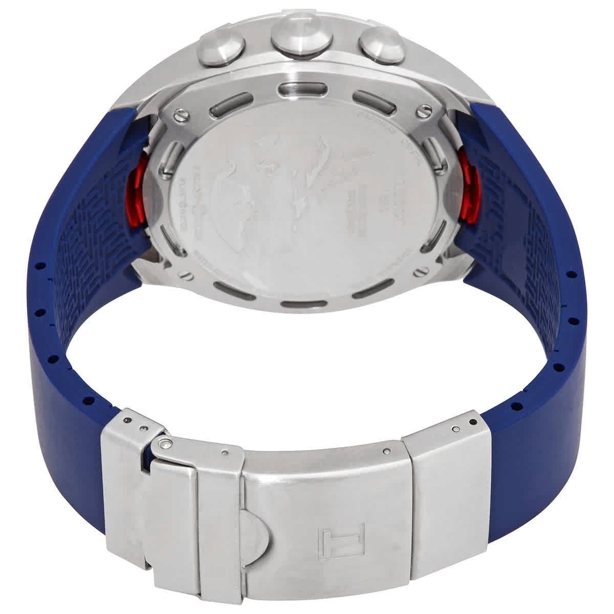  Đồng Hồ Nam Tissot Sailing Touch Perpetual World Time Chronograph 'Blue' Dial 