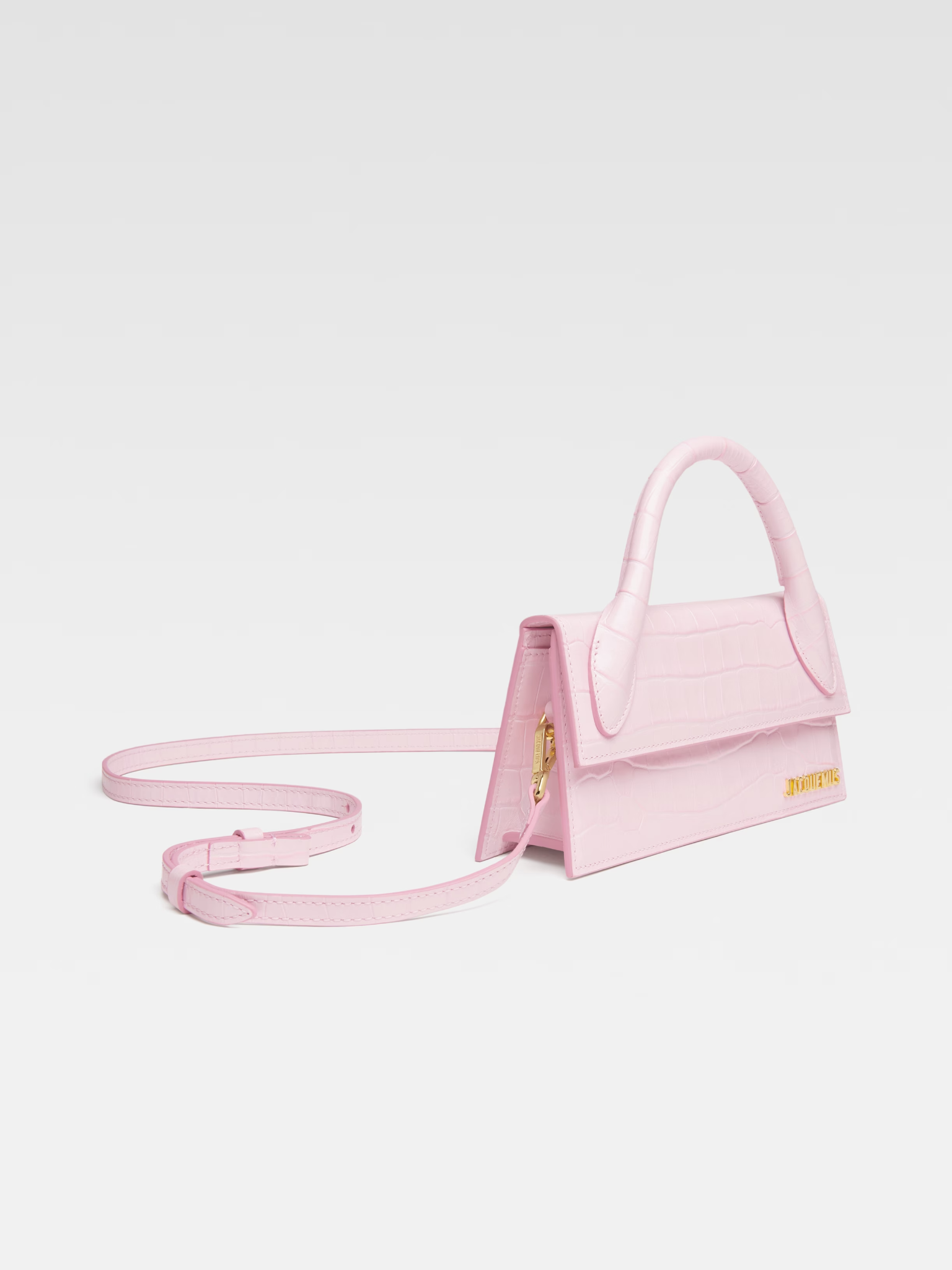  Túi Nữ Jacquemus Le Chiquito Long 'Pale Pink' 