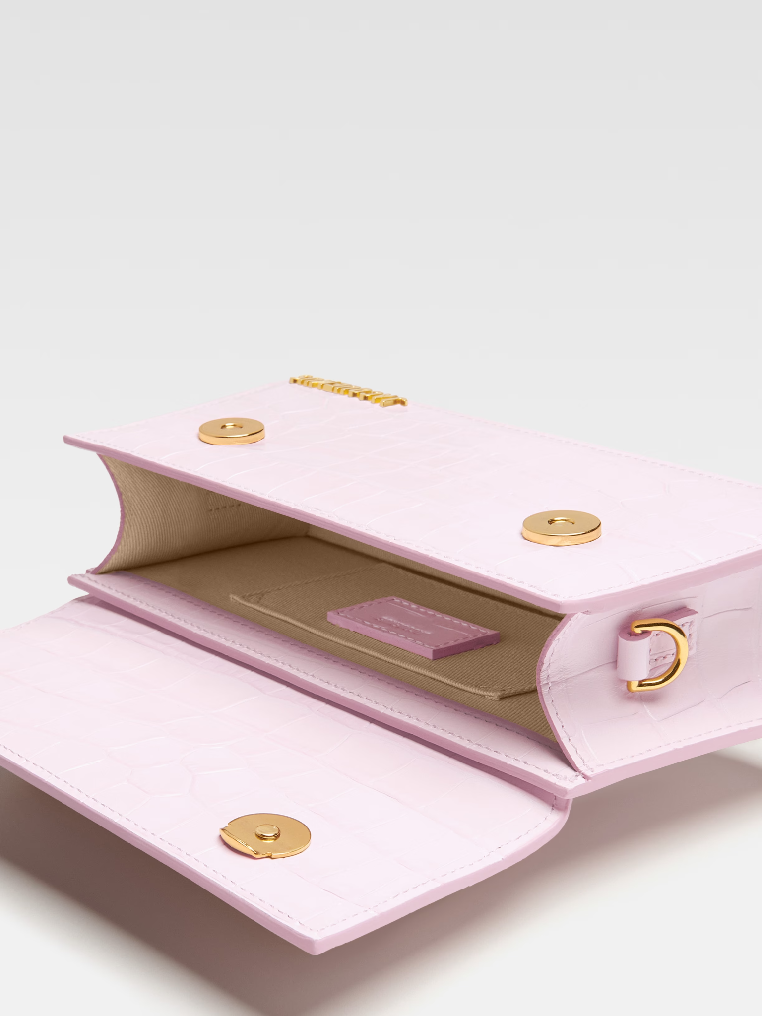  Túi Nữ Jacquemus Le Chiquito Long 'Pale Pink' 