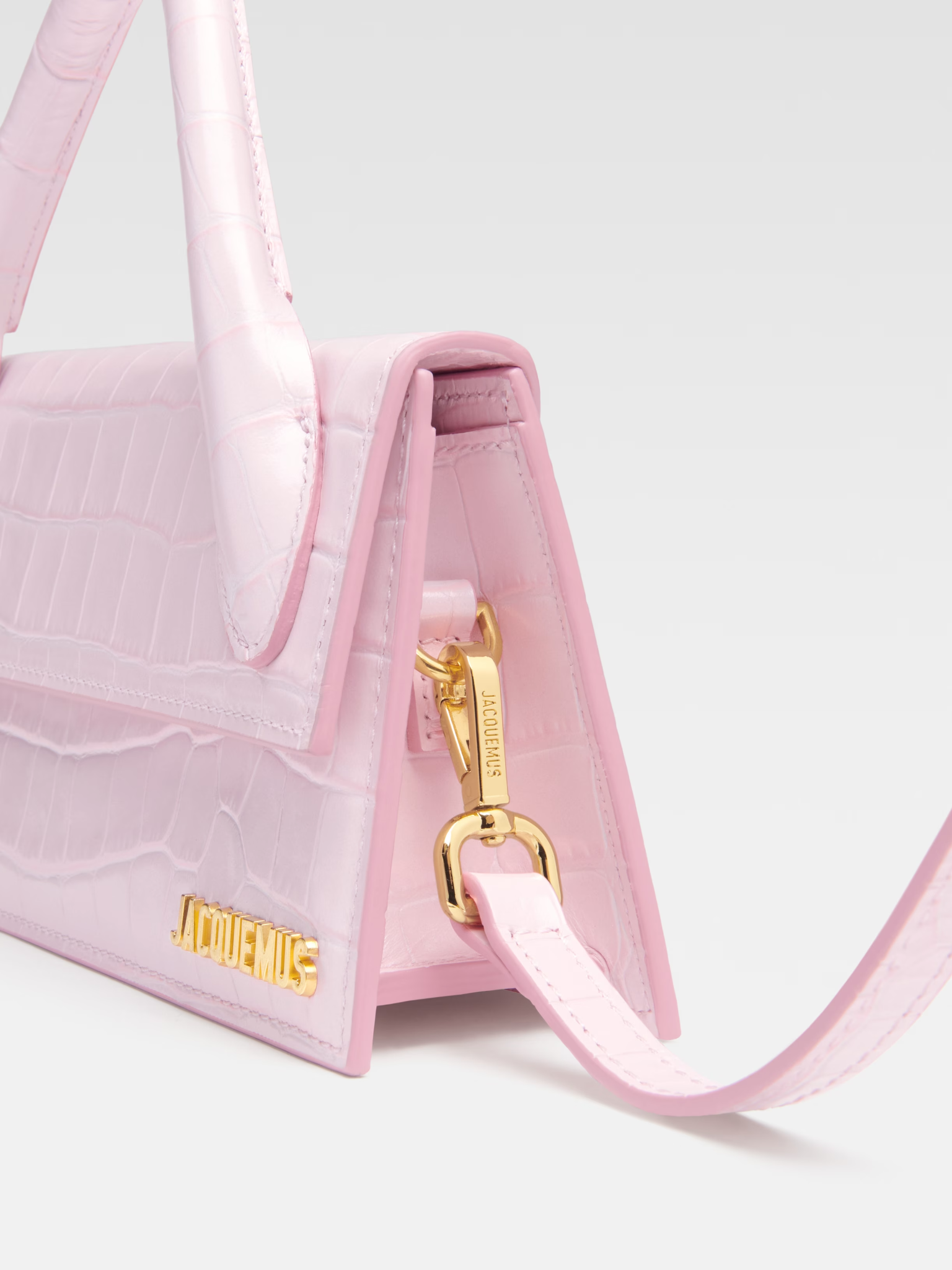  Túi Nữ Jacquemus Le Chiquito Long 'Pale Pink' 