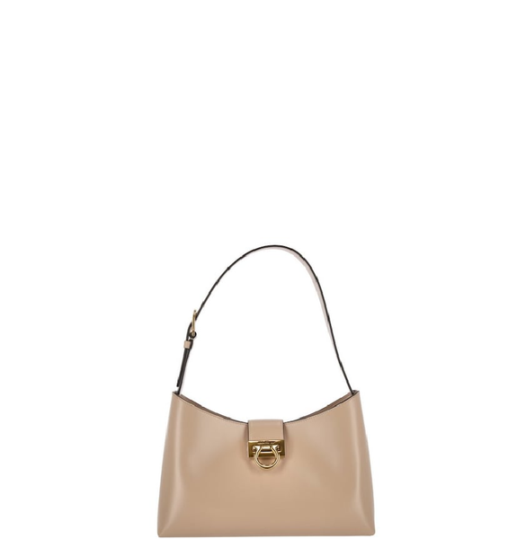  Túi Nữ Salvatore Ferragamo Trifolio Shoulder Bag 'Amaretti' 