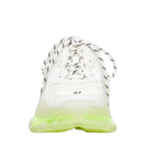  Giày Nữ Balenciaga Triple S Clear Sole Sneaker Athletic 'White Neon' 