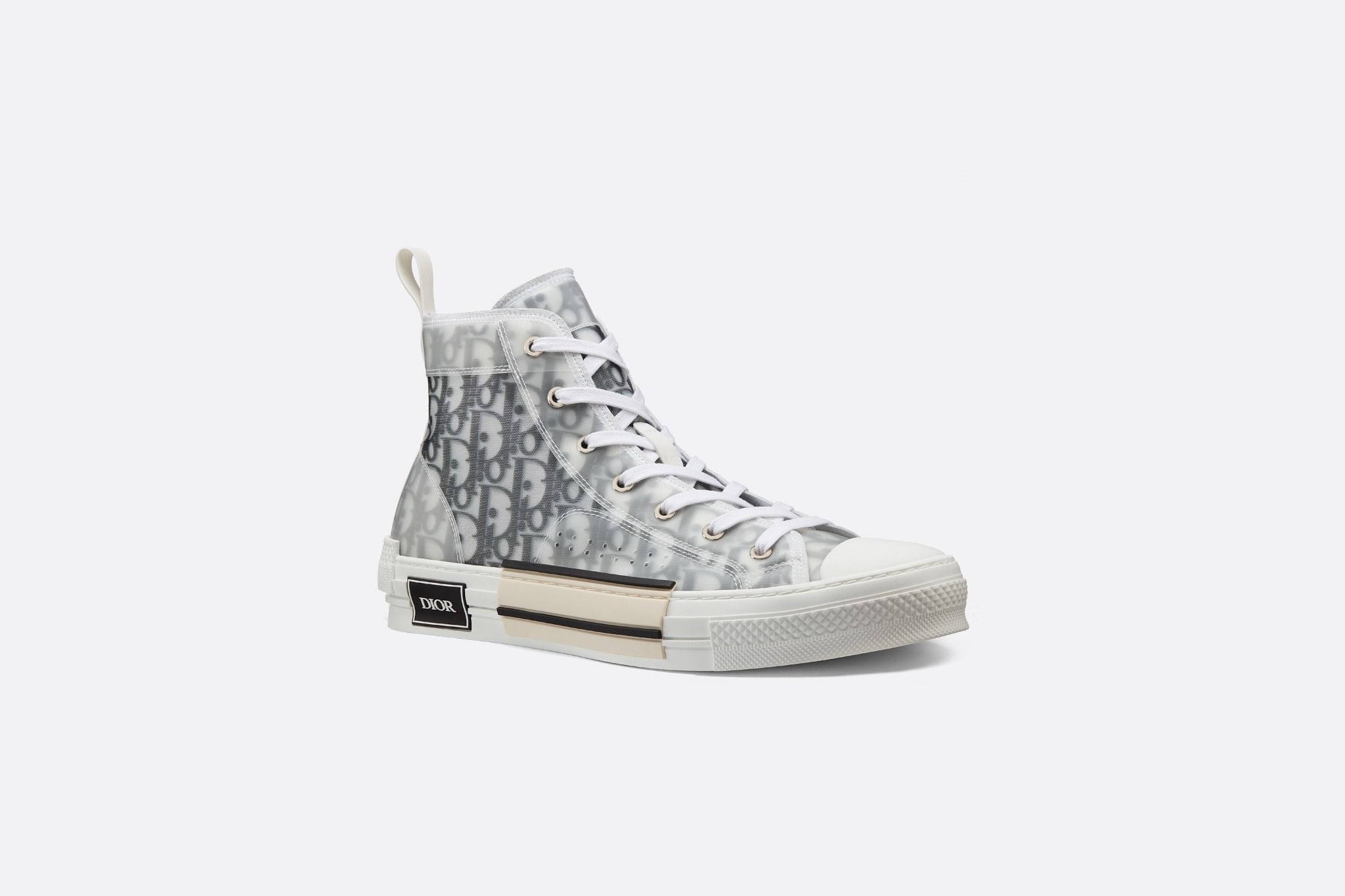 Giày Dior B23 High Top Canvas With Daniel Arsham Motif Siêu Cấp