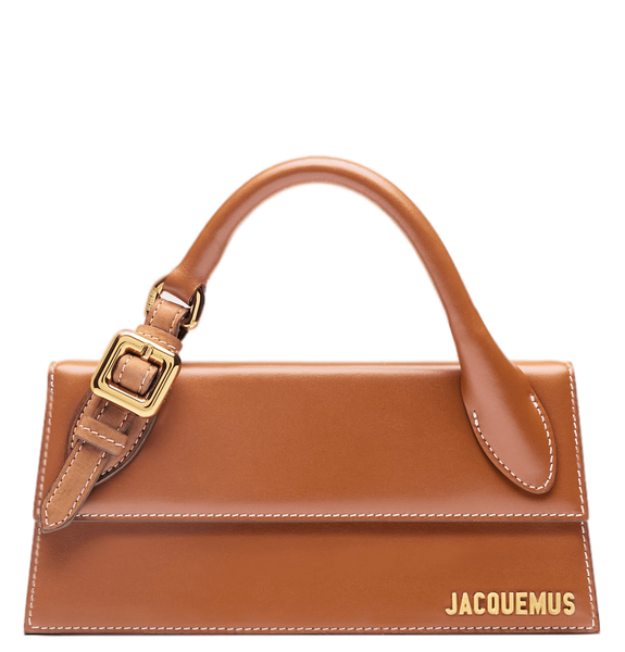  Túi Nữ Jacquemus Le Chiquito Long Boucle 'Brown' 