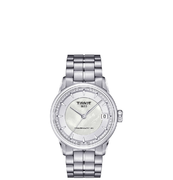  Đồng Hồ Nữ Tissot Luxury Powermatic 80 Mother of Pearl 