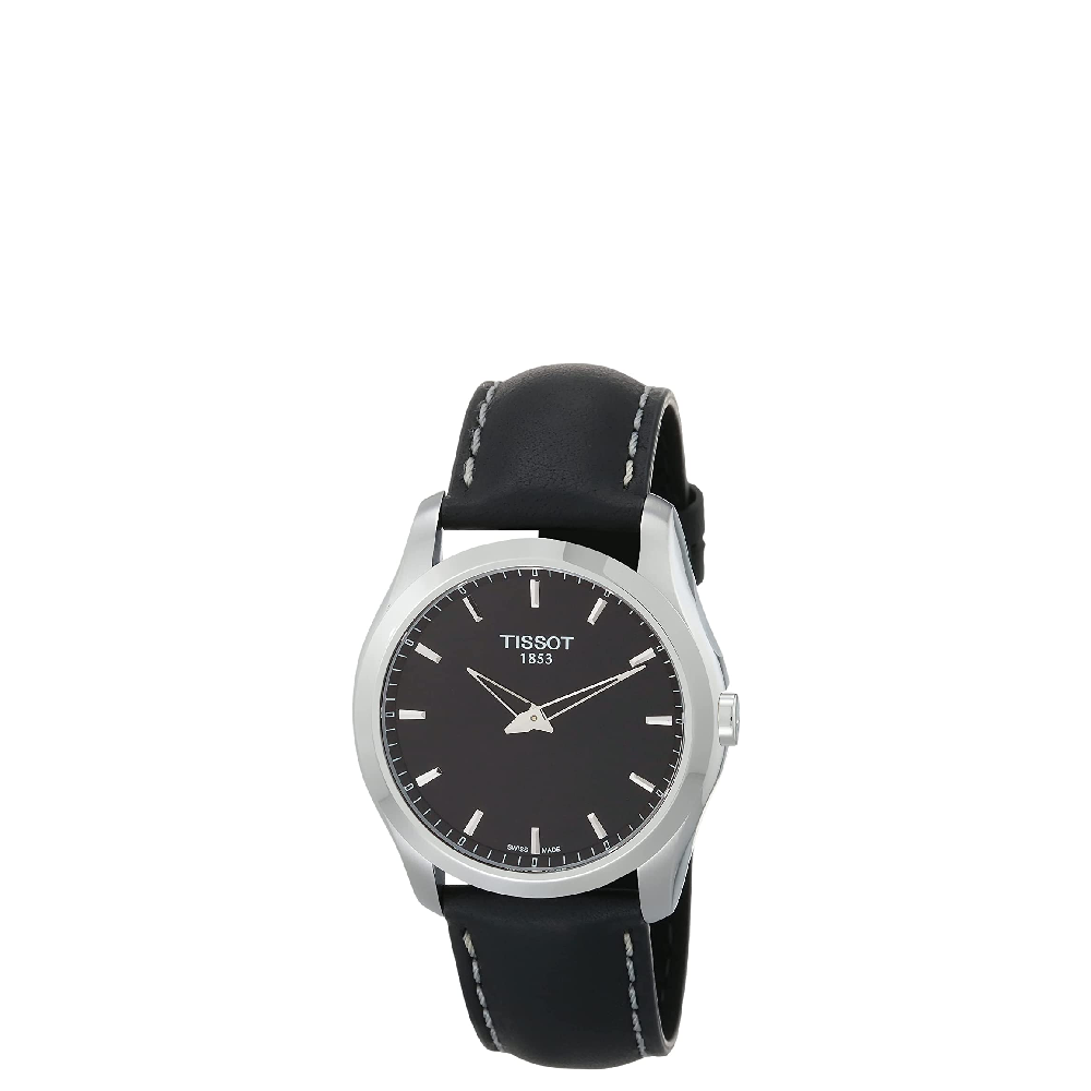 Đồng Hồ Nam Tissot Couturier Quartz 'Black' Dial 