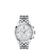  Đồng Hồ Nam Tissot PRC 200 Chronograph Quartz 'Silver' Dial 