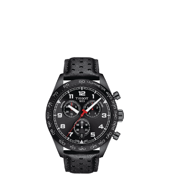  Đồng Hồ Nam Tissot PRS 516 Chronograph Quartz 'Black' Dial 