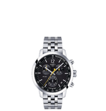  Đồng Hồ Nam Tissot PRC 200 Chronograph Quartz 'Black' Dial 