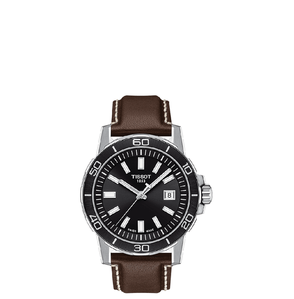  Đồng Hồ Nam Tissot Supersport Quartz 'Black' Dial 