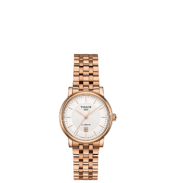 Đồng Hồ Nam Tissot Carson Automatic Silver Dial 'Gold' 