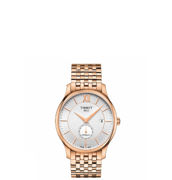  Đồng Hồ Nam Tissot Tradition Automatic Silver Dial 