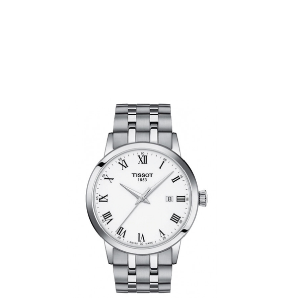  Đồng Hồ Nam Tissot Classic Dream Quartz 'White' Dial 