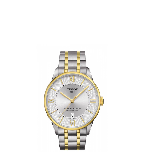  Đồng Hồ Nam Tissot Chemin Des Tourelles Powermatic 80 'Gold' 