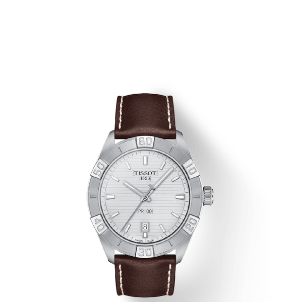  Đồng Hồ Nam Tissot PR100 Quartz Silver Dial 