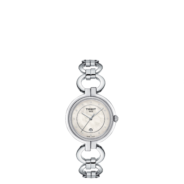  Đồng Hồ Nữ Tissot Flamingo Mother of Pearl Diamond Dial 