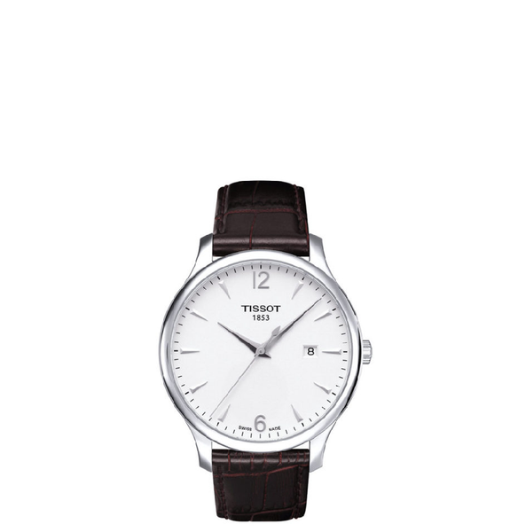  Đồng Hồ Nam Tissot T Classic Tradition Silver Dial 