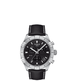  Đồng Hồ Nam Tissot PR100 Chronograph Quartz 'Black' Dial 