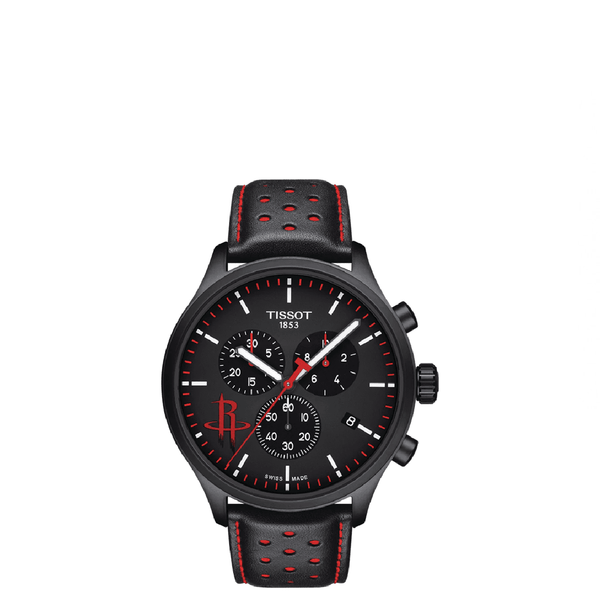  Đồng Hồ Nam Tissot NBA Teams Houston Rockets Quartz Black Dial 