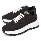  Giày Nữ Prada logo nylon 'Black' 